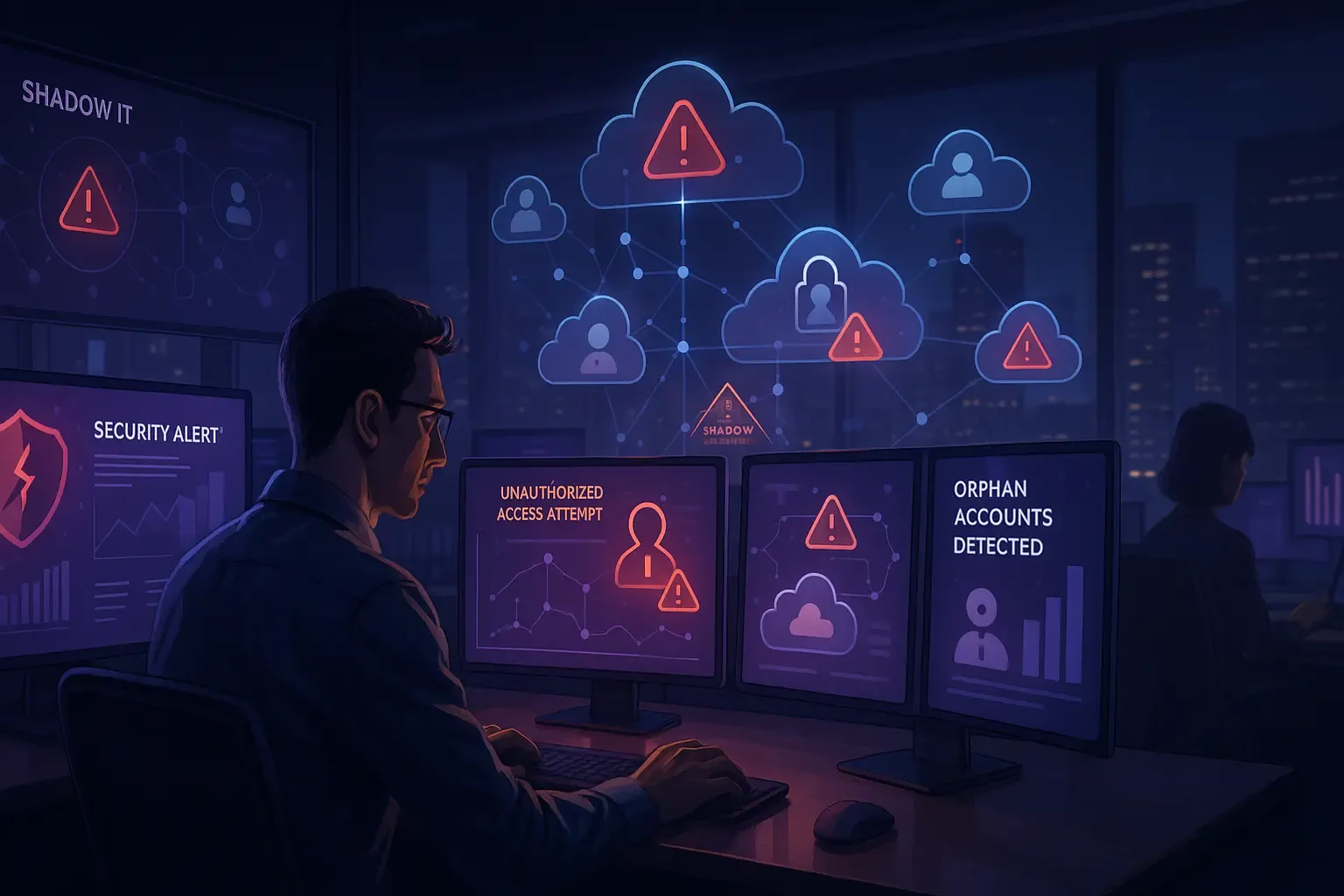 Responsable IT devant des alertes de comptes orphelins et d’accès non autorisés