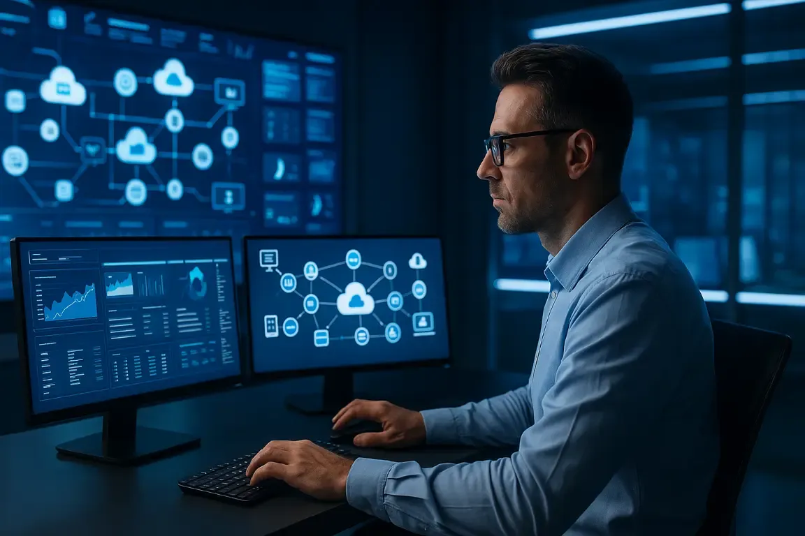 Responsable IT comparant des outils de gestion SaaS compatibles avec son SSO